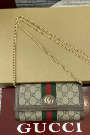 Gucci Ophidia Chain Clutch