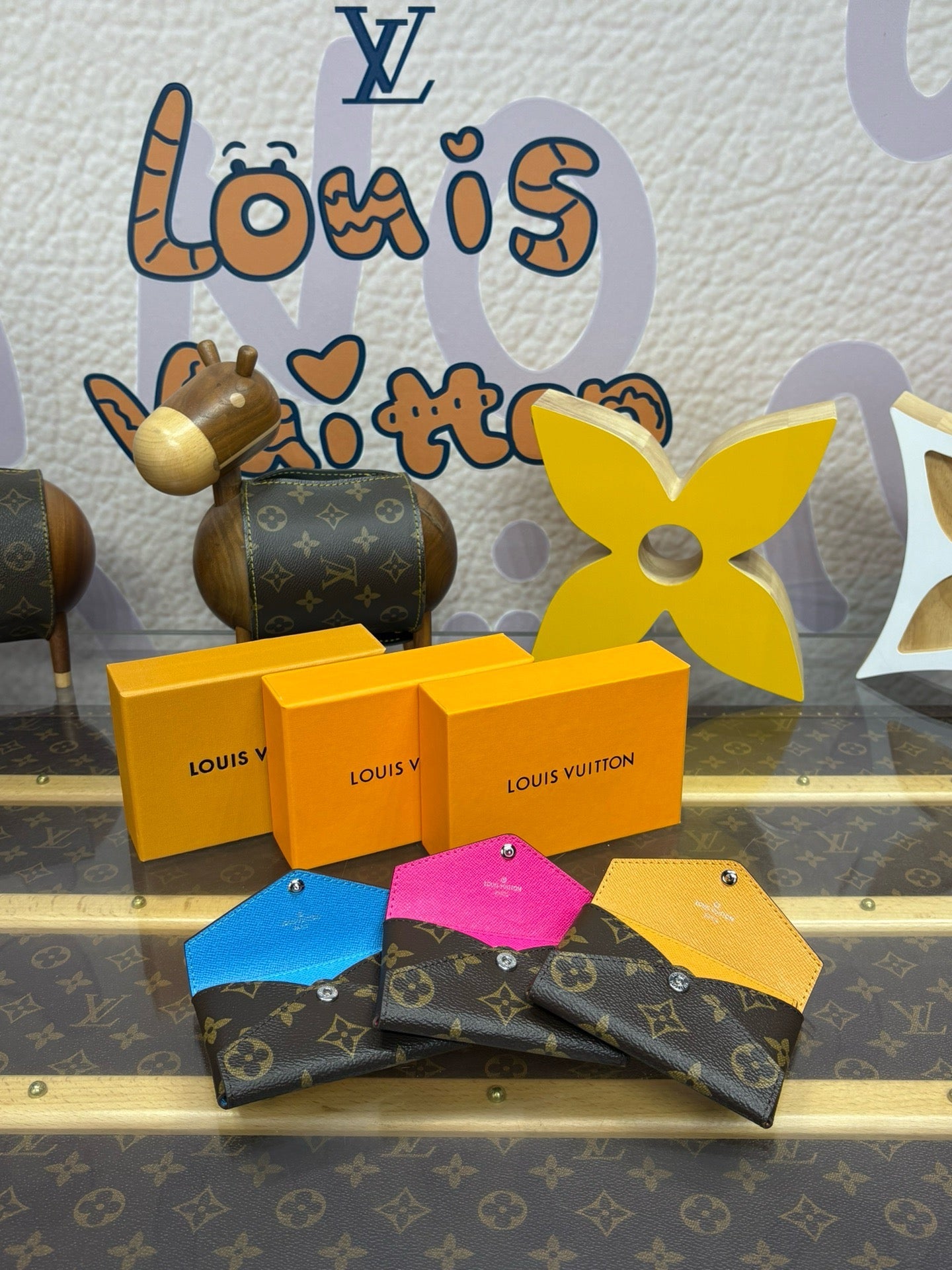 LV Kirigami Card Holder