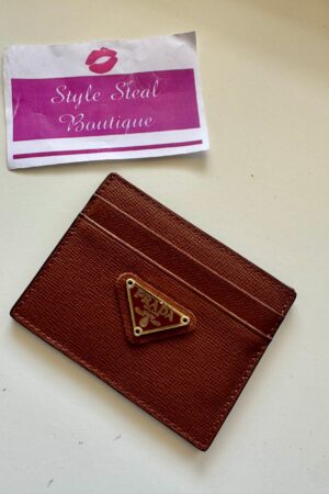 Prada Saffiano Leather Card Holder