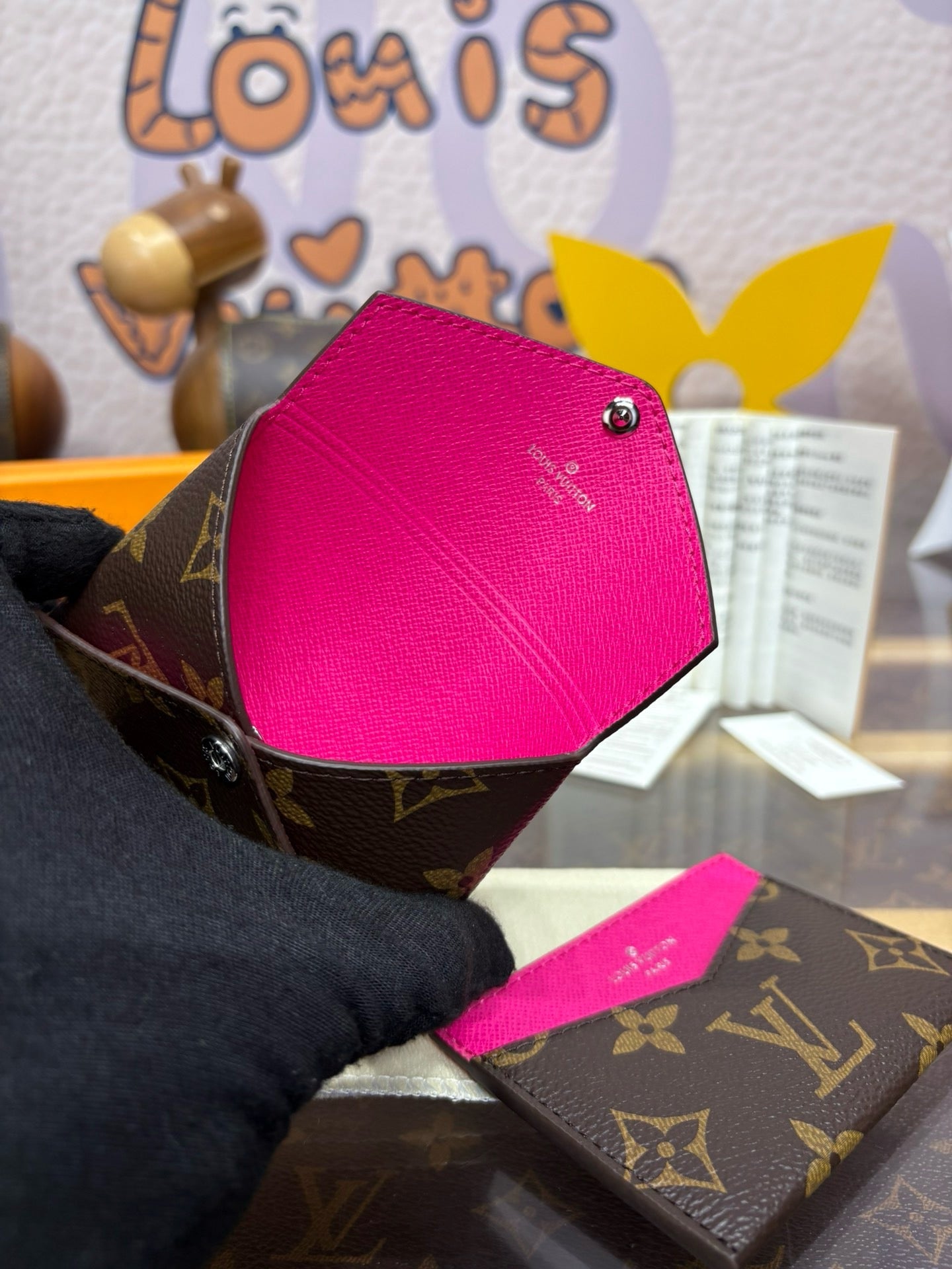 LV Kirigami Card Holder - Image 9