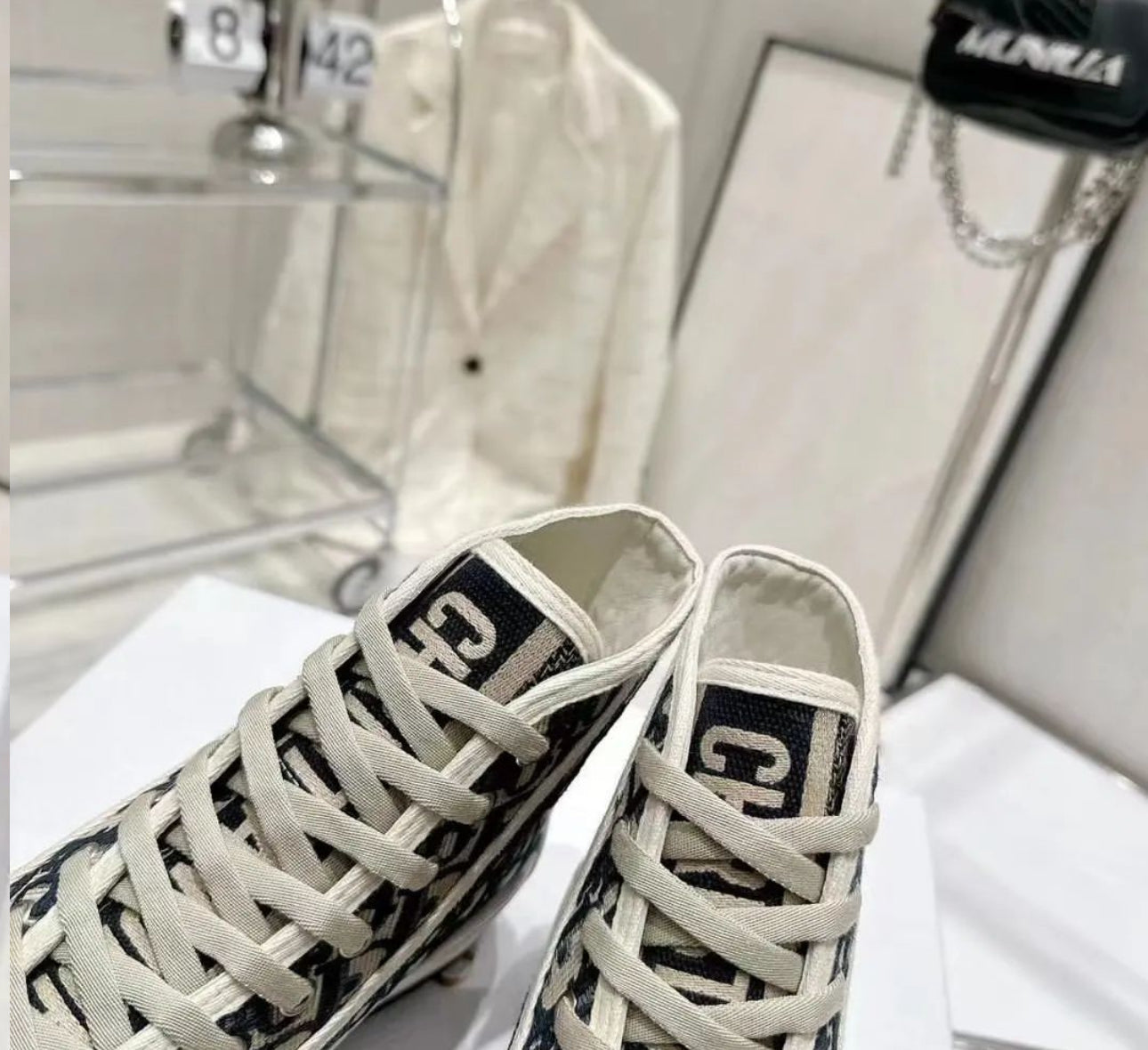 Dior Platform Sneakers - Image 5