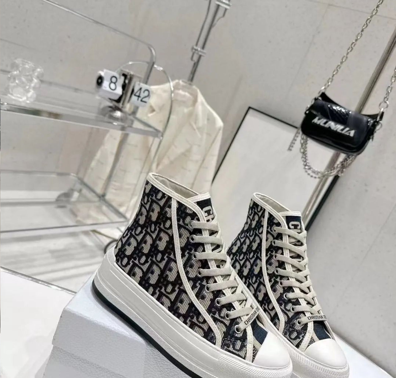 Dior Platform Sneakers - Image 7