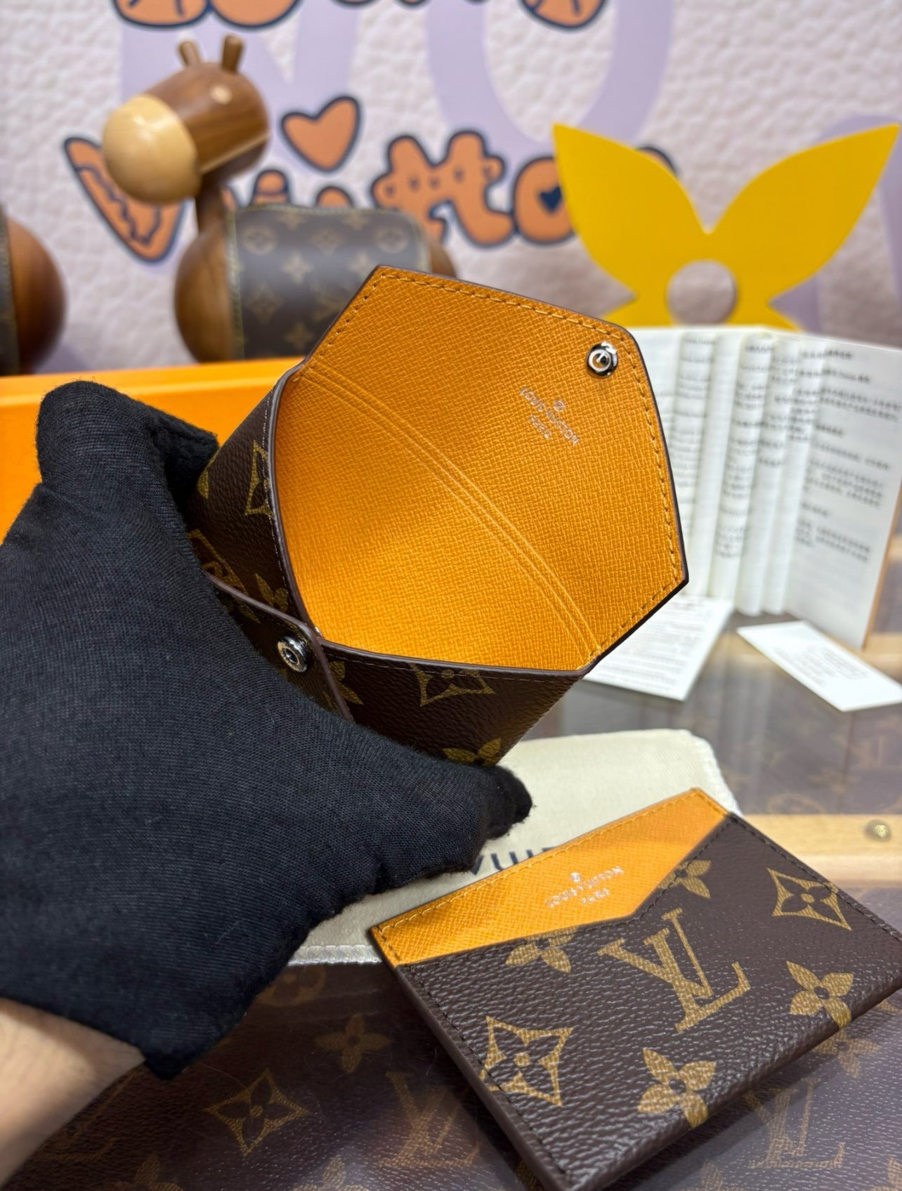 LV Kirigami Card Holder - Image 11