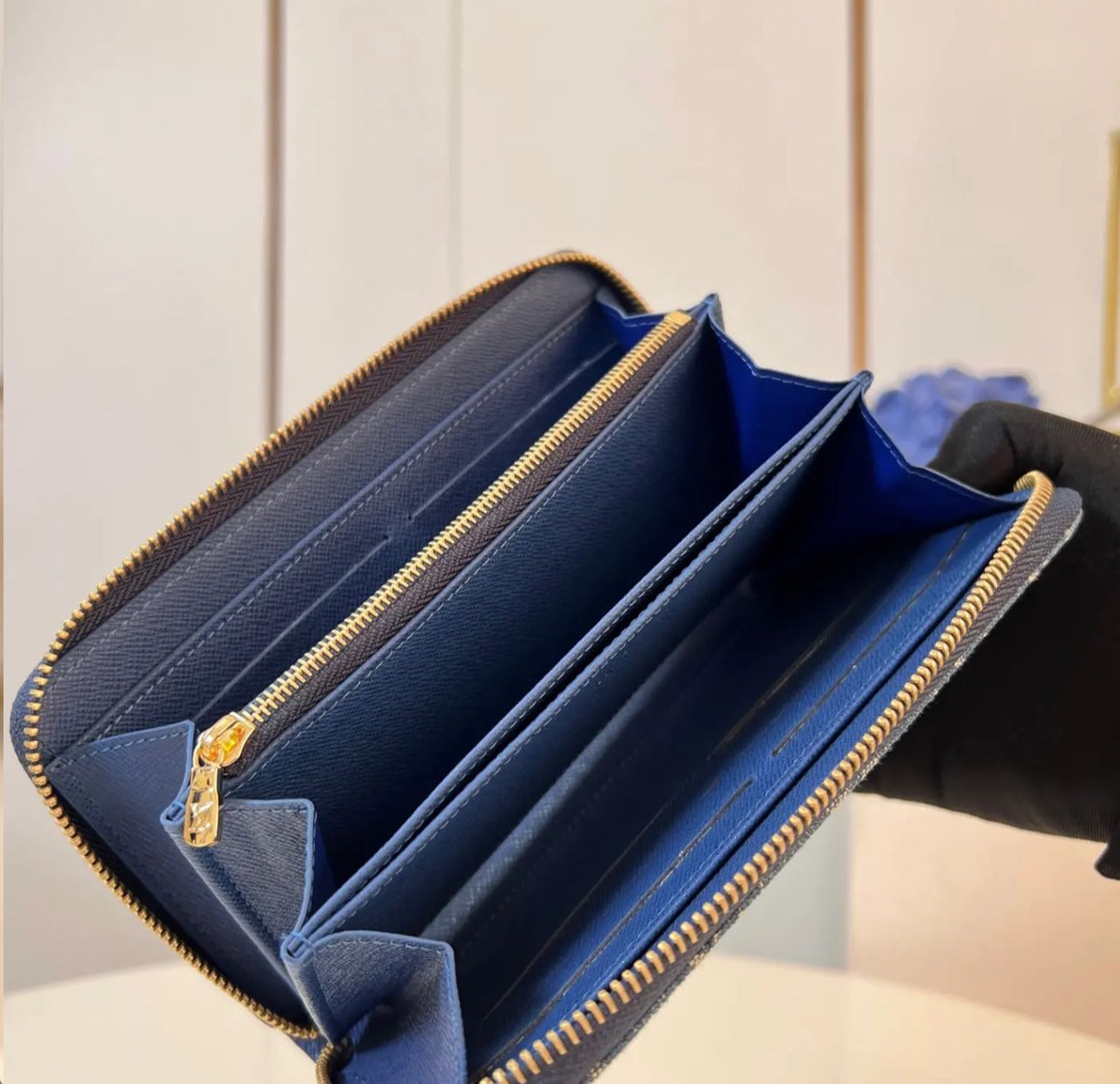 Louis Vuitton LV Denim Zippy Wallet - Image 6