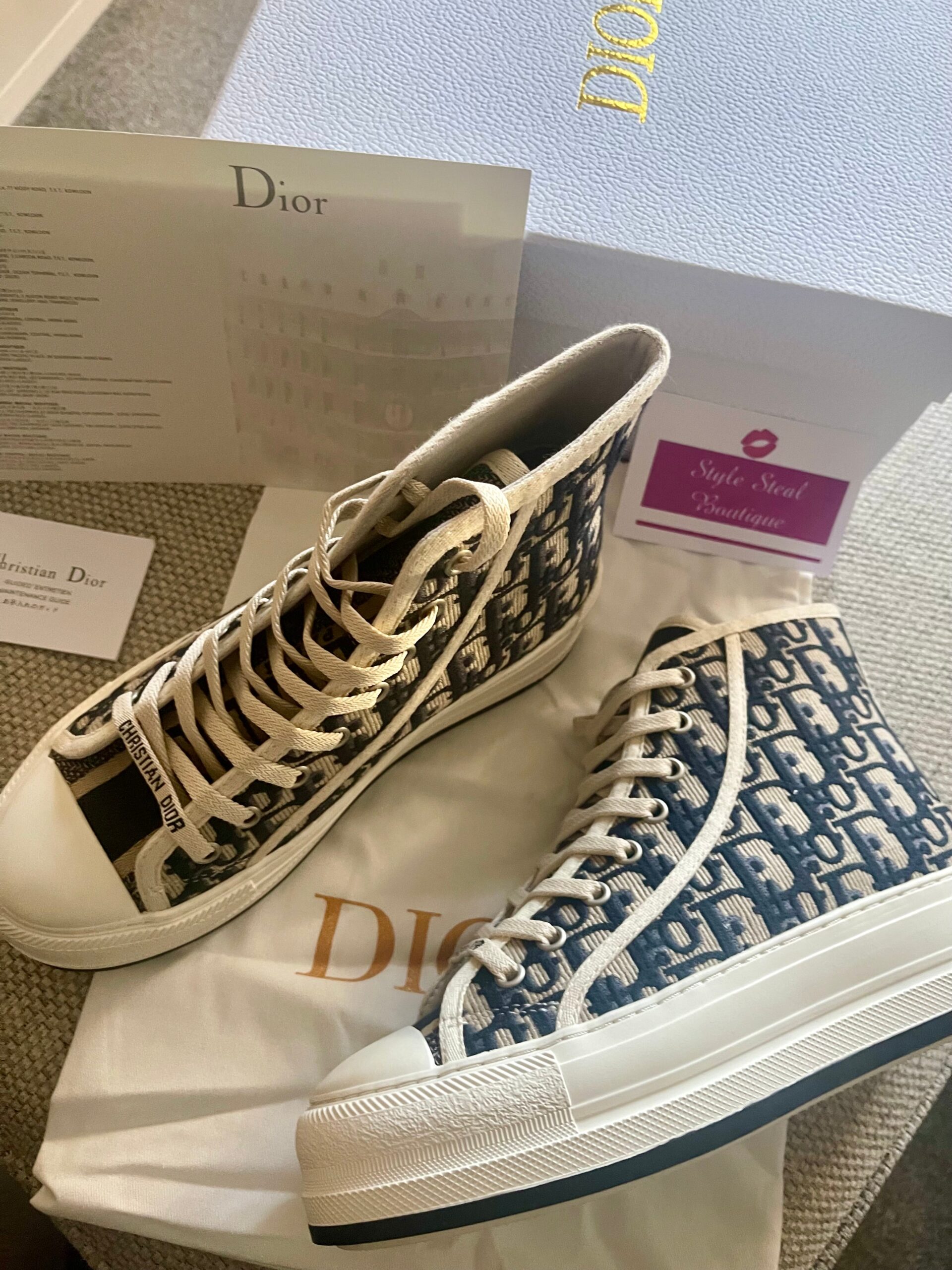 Dior Platform Sneakers - Image 9