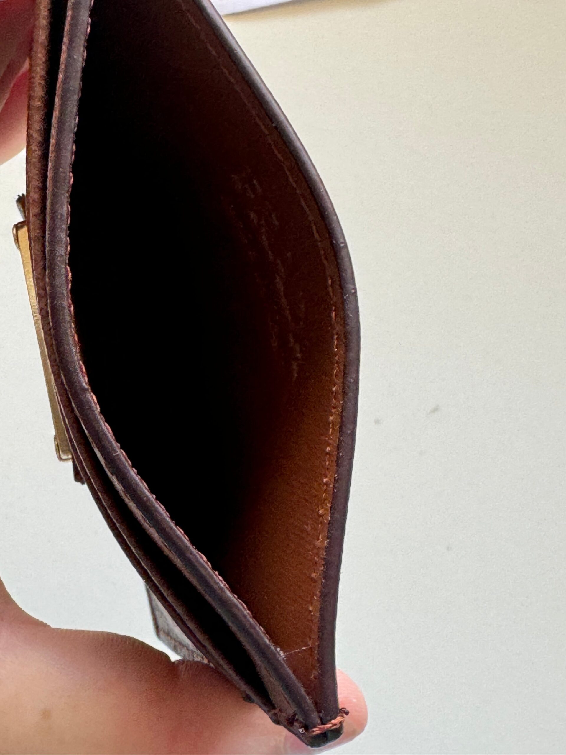 Prada Saffiano Leather Card Holder - Image 6