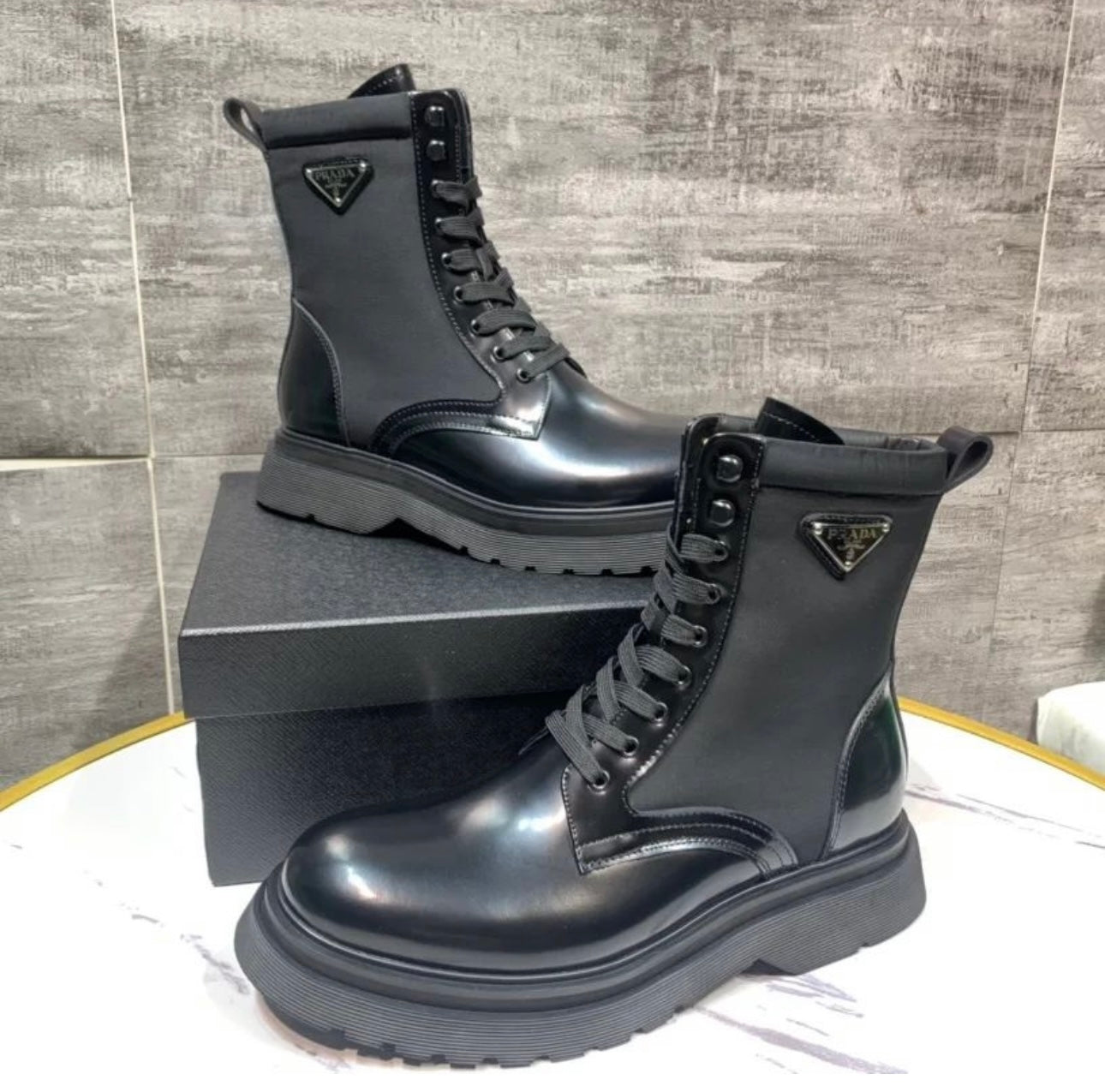 Prada Martin Boots