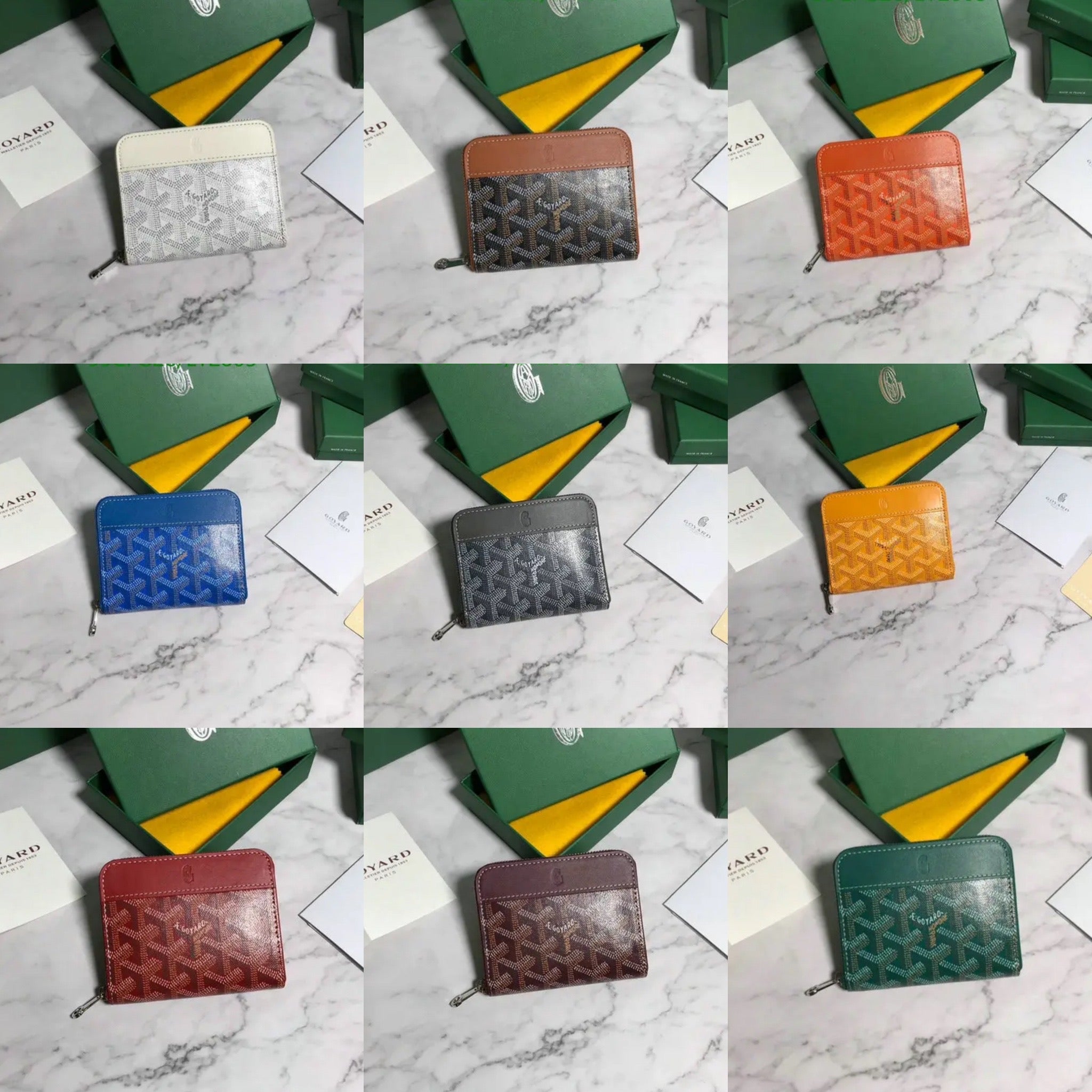 Goyard Goyardine Matignon PM Wallets