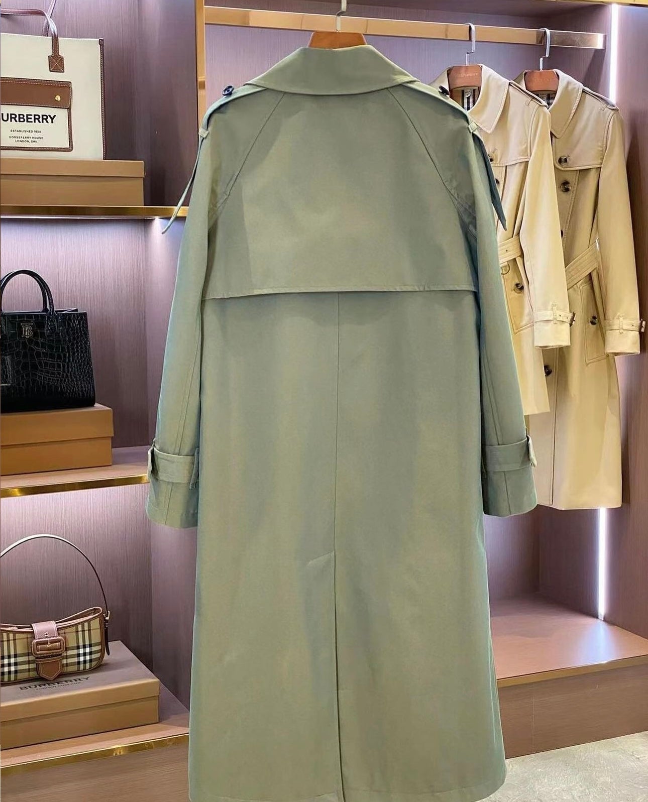 Burberry Trench Coat - Image 7