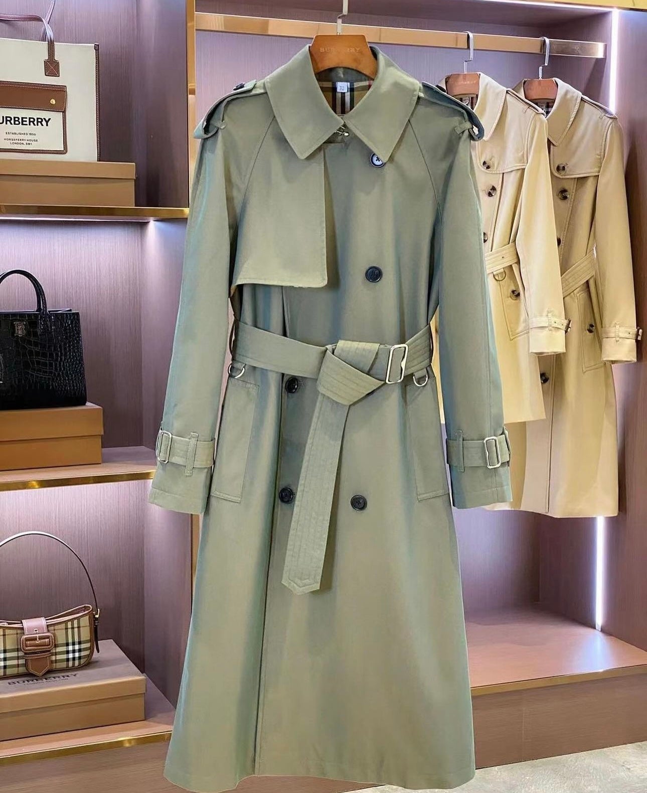Burberry Trench Coat - Image 3