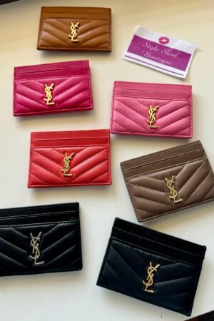 YSL Monogram Card Holder