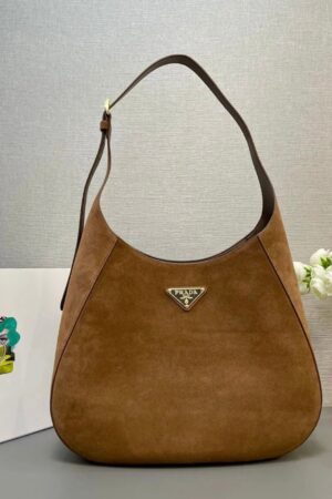 Prada Suede Cleo Bag