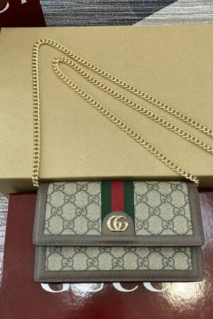 Gucci Ophidia Chain Clutch