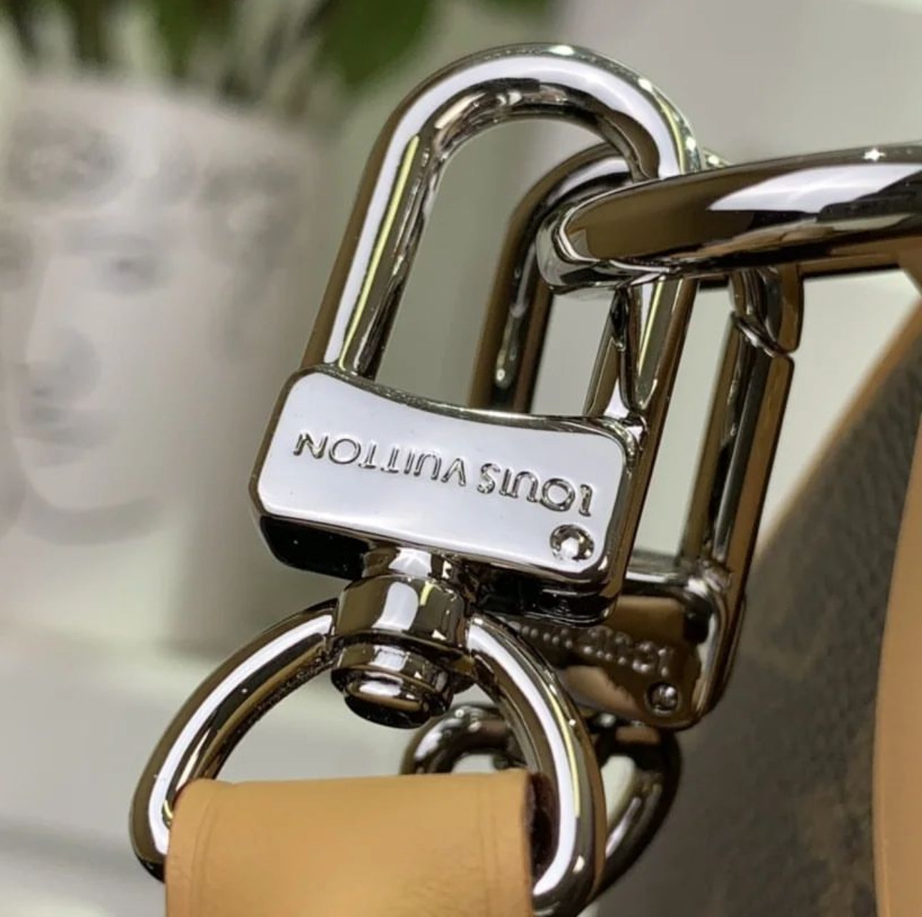 LV Speedy Soft 30 Brown Monogram Empreinte Souple Bag - Image 7