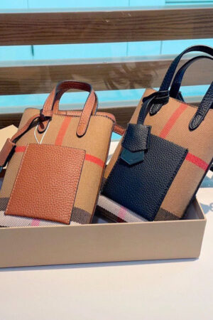 Burberry Mini Check Tote