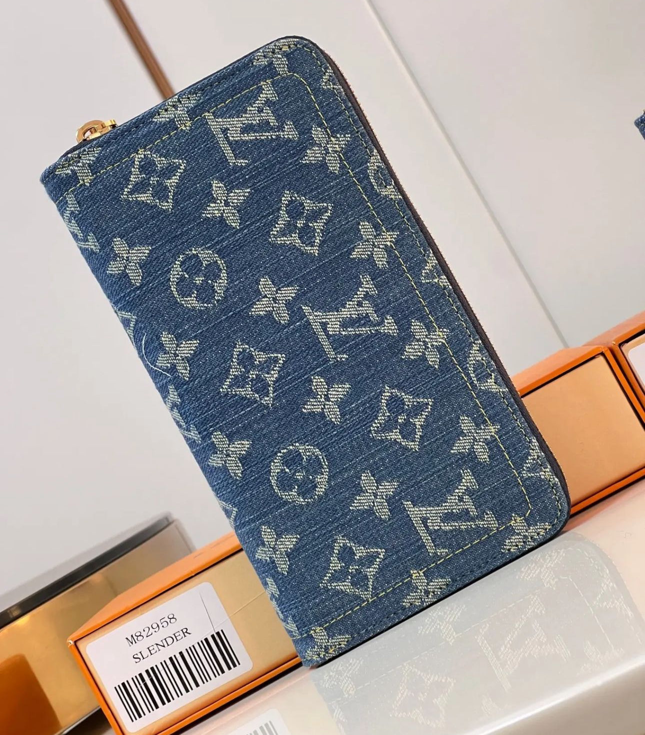 Louis Vuitton LV Denim Zippy Wallet