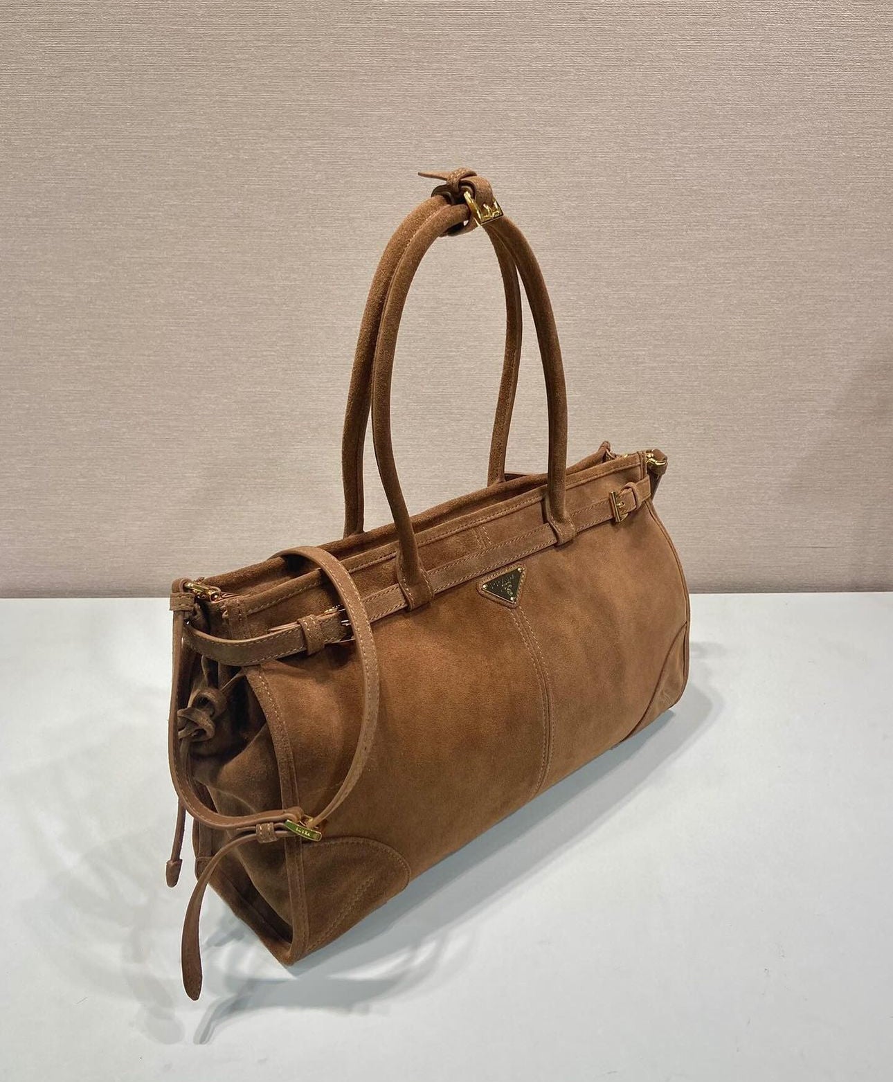 Prada Suede Bag - Image 3