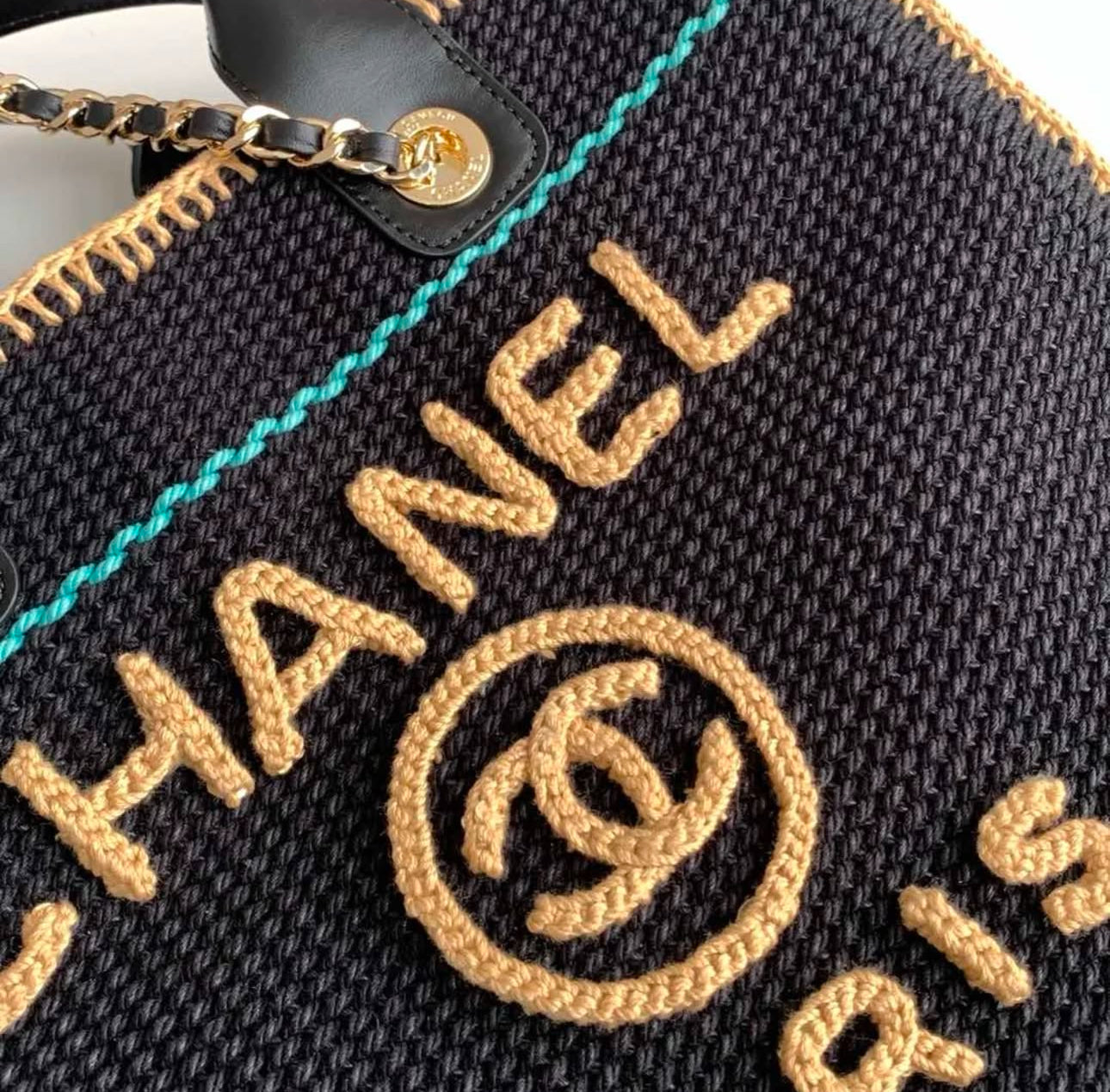 Chanel Deauville Tote - Image 5