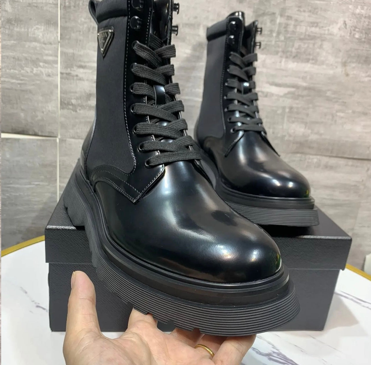 Prada Martin Boots - Image 7