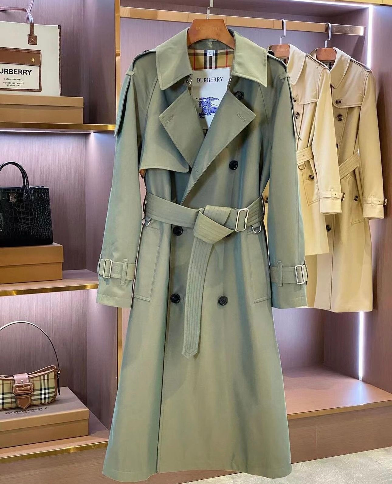 Burberry Trench Coat - Image 4