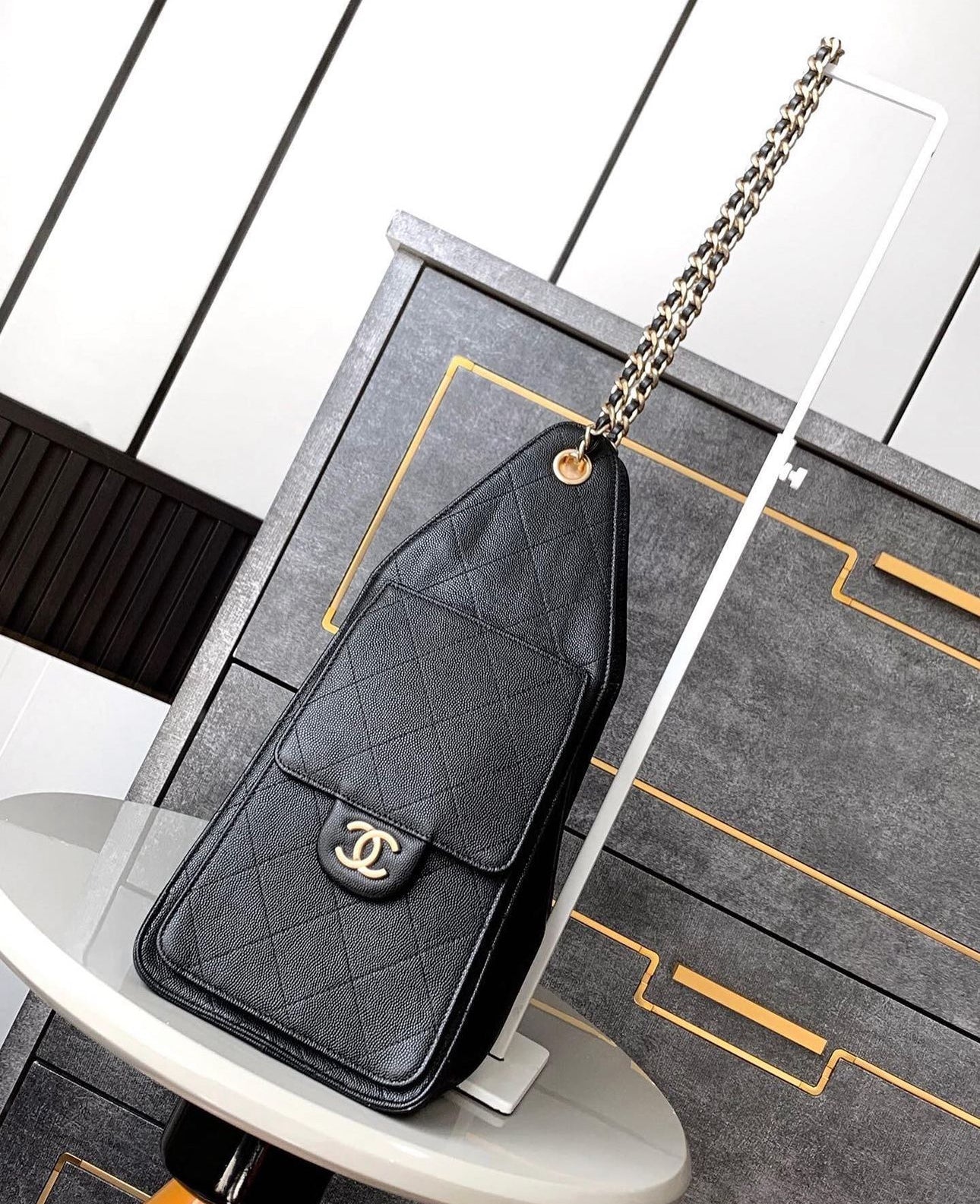 Chanel Drawstring Bucket Bag - Image 2