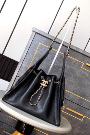 Chanel Drawstring Bucket Bag