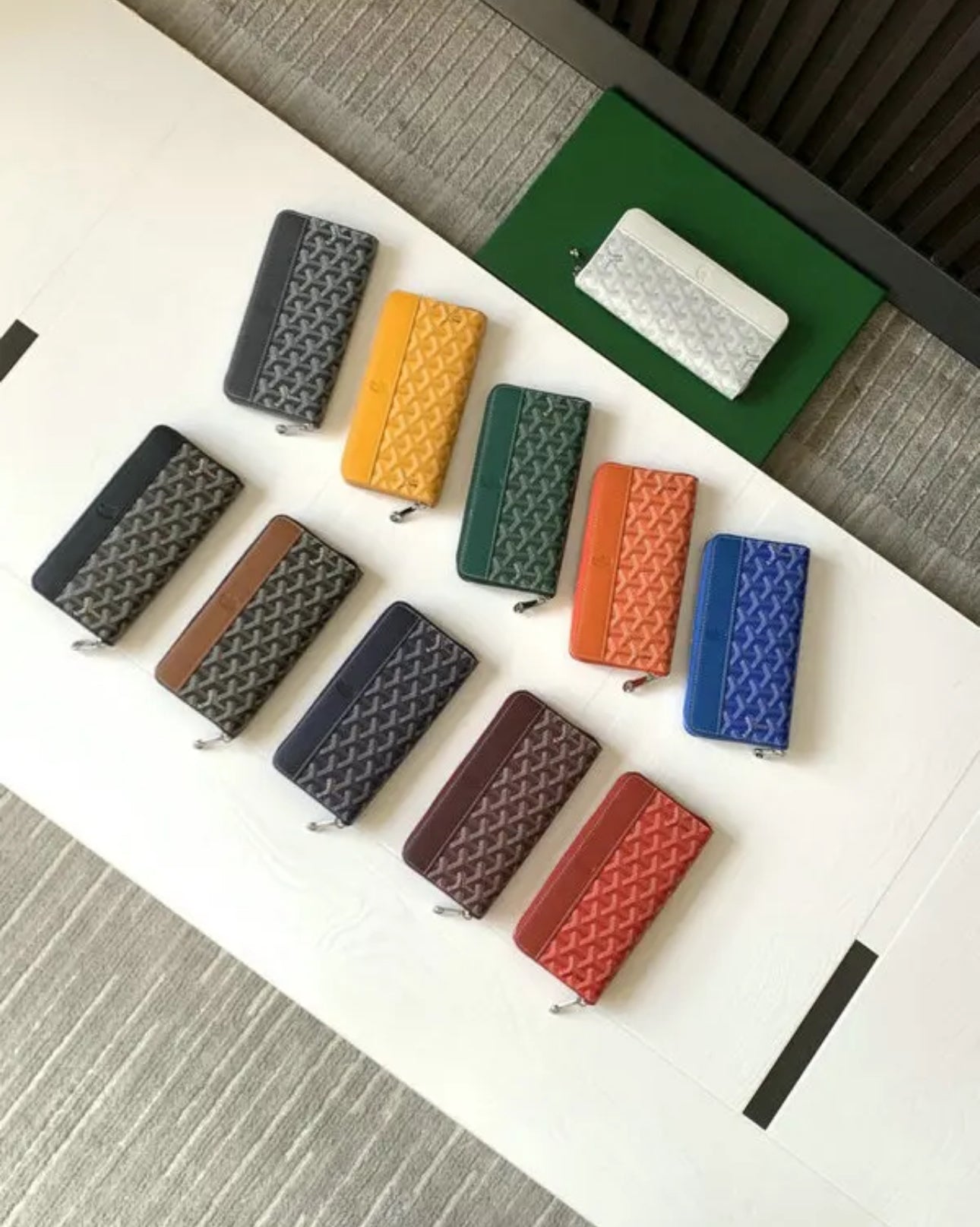 Goyard Zippy Wallets