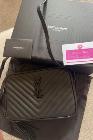 YSL Camera Bag In Quilted Leather