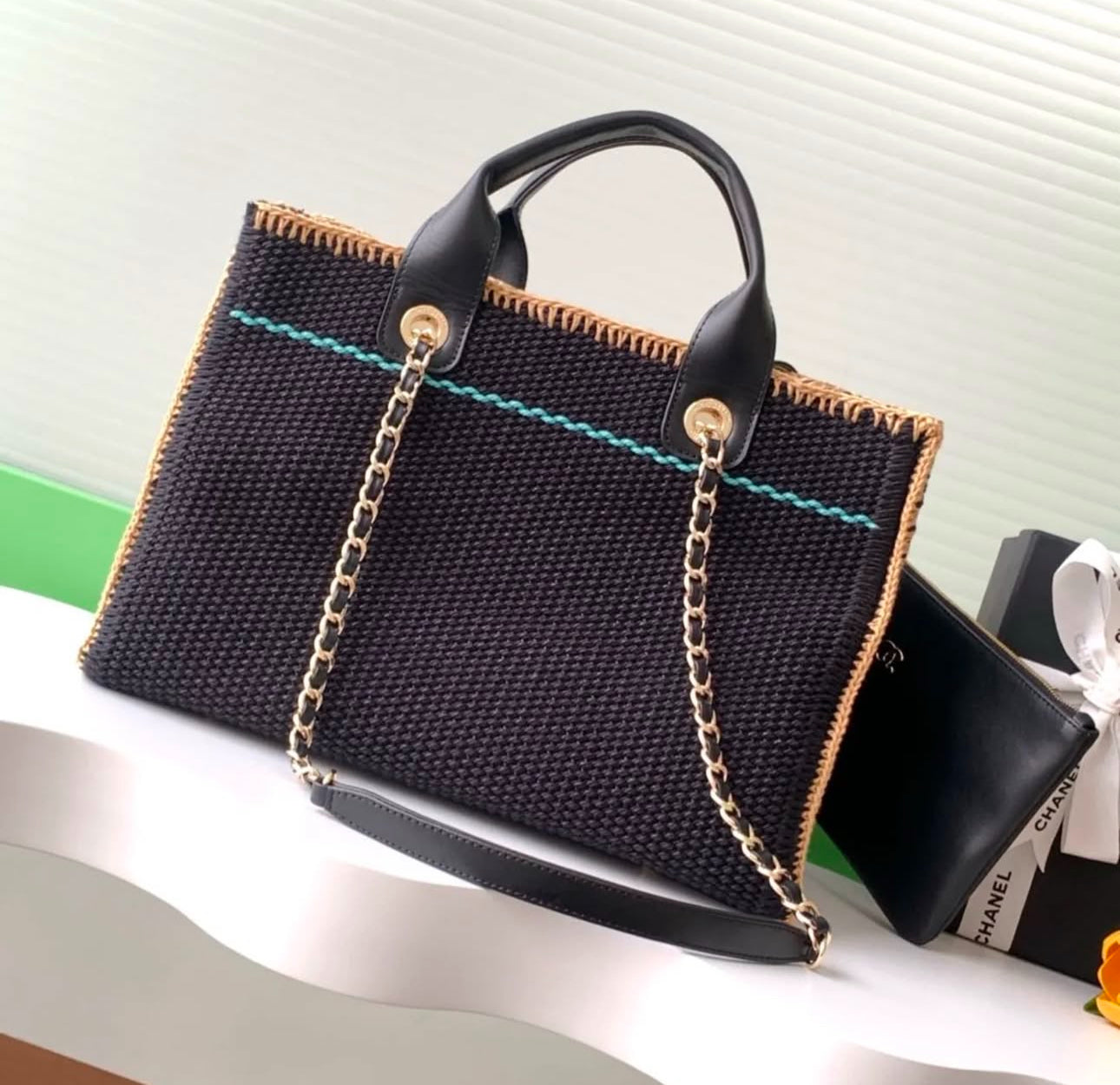 Chanel Deauville Tote - Image 2