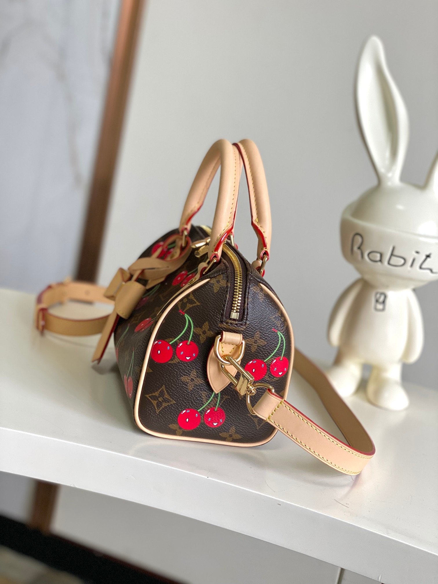 LV X TM Speedy Brown Bandoulière - Image 2