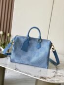 Louis Vuitton Speedy 30 Blue Bandoulière
