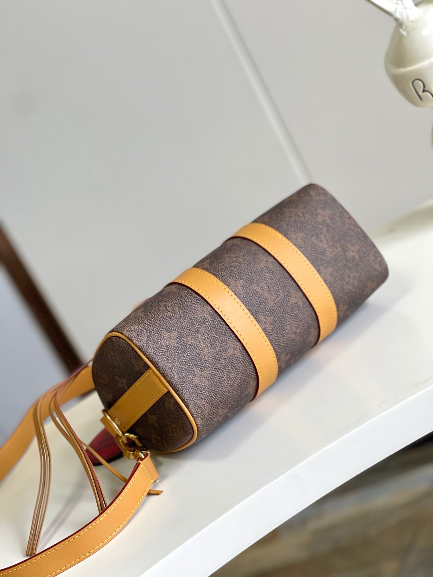 Louis Vuitton Brown Keepall Bandoulière 25 - Image 4