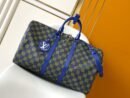 Louis Vuitton Blue Keepall Bandoulière 50