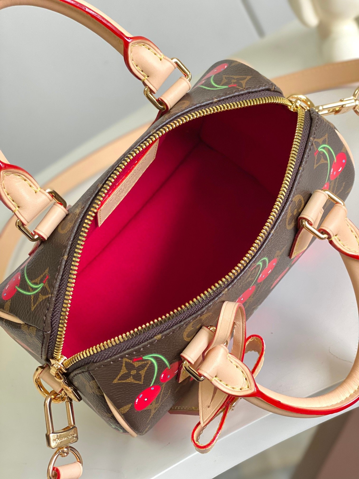 LV X TM Speedy Brown Bandoulière - Image 7