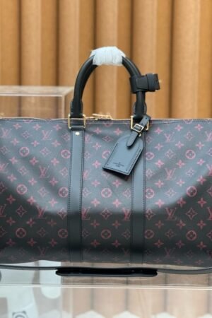 Louis Vuitton Classic Black Keepall Bandoulière 45