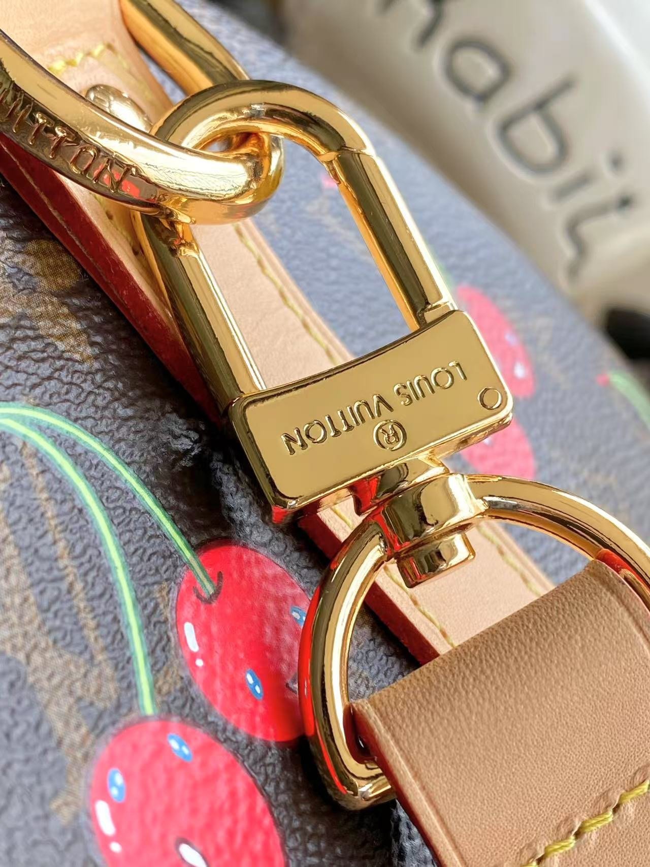 Louis Vuitton Brown Keepall - Image 4