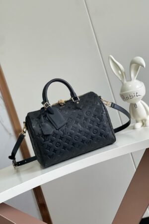 Louis Vuitton Black Speedy 30