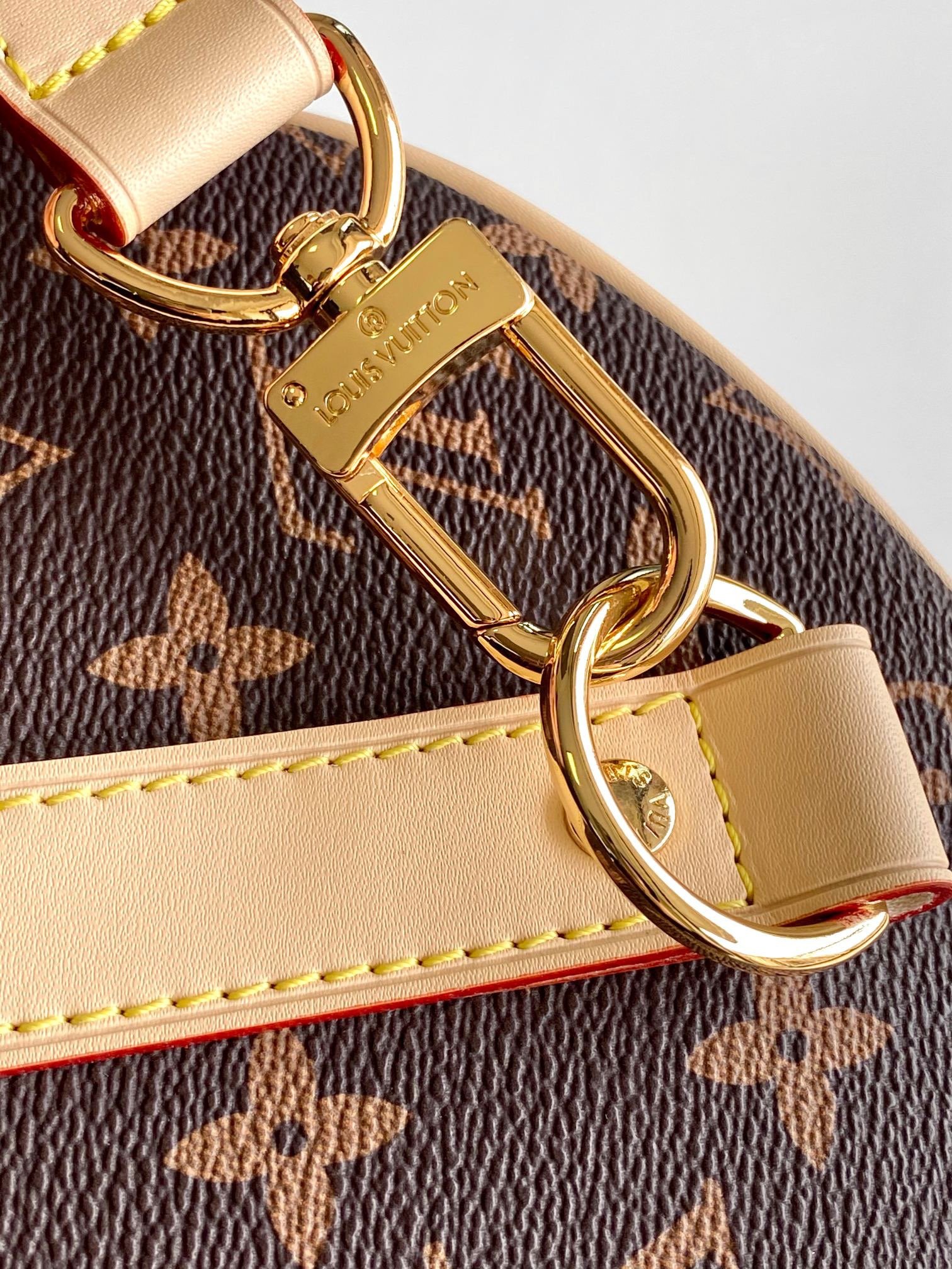 Louis Vuitton Brown Keepall Bandoulière 45 - Image 7