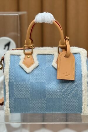 Louis Vuitton Light Blue Speedy 25