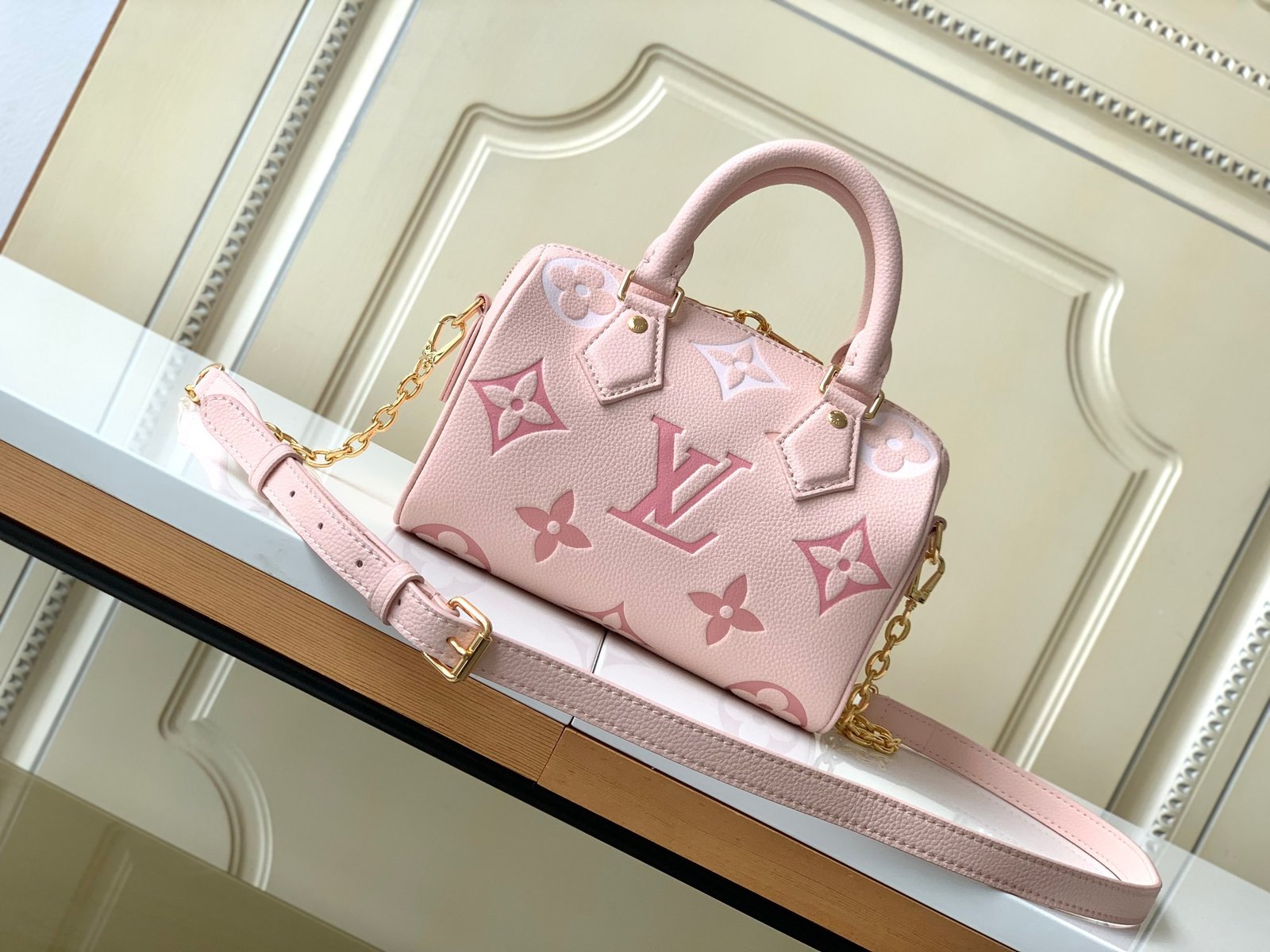Louis Vuitton Pink Speedy 20 - Image 3