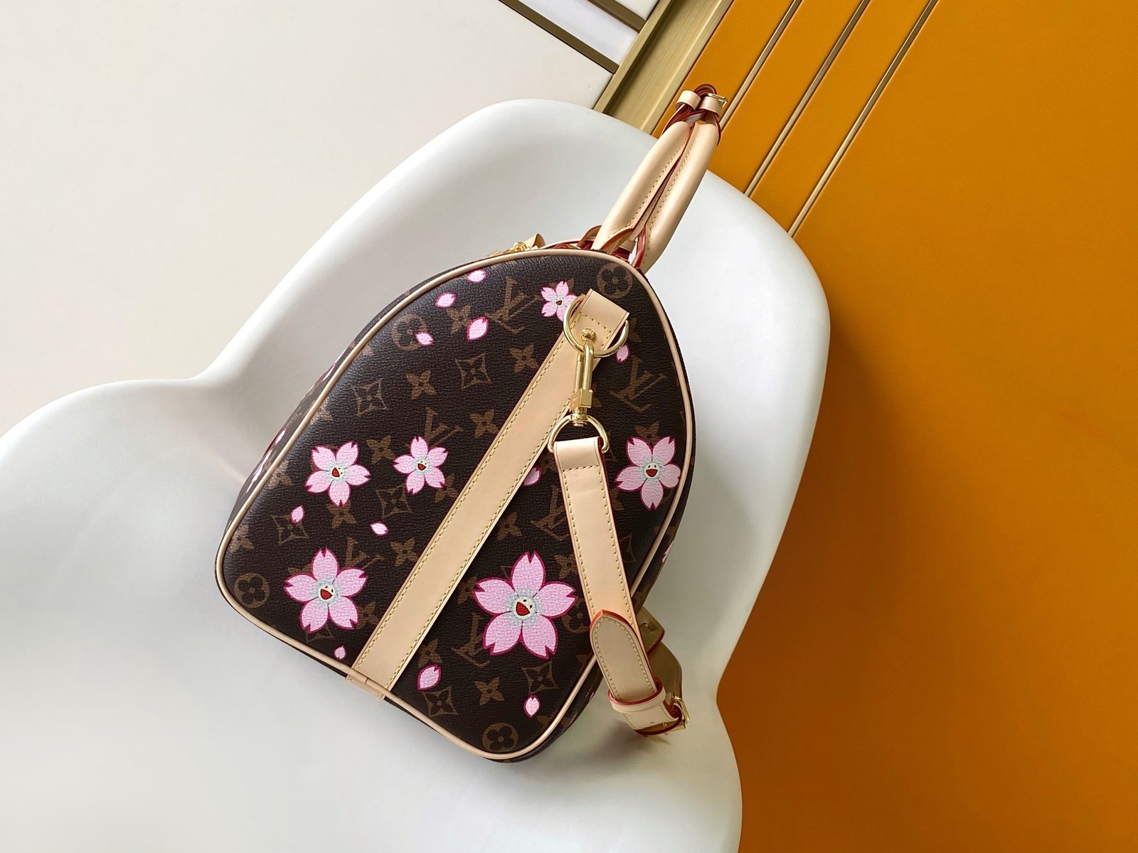 Louis Vuitton Keepall Brown Bandoulière 45 - Image 2