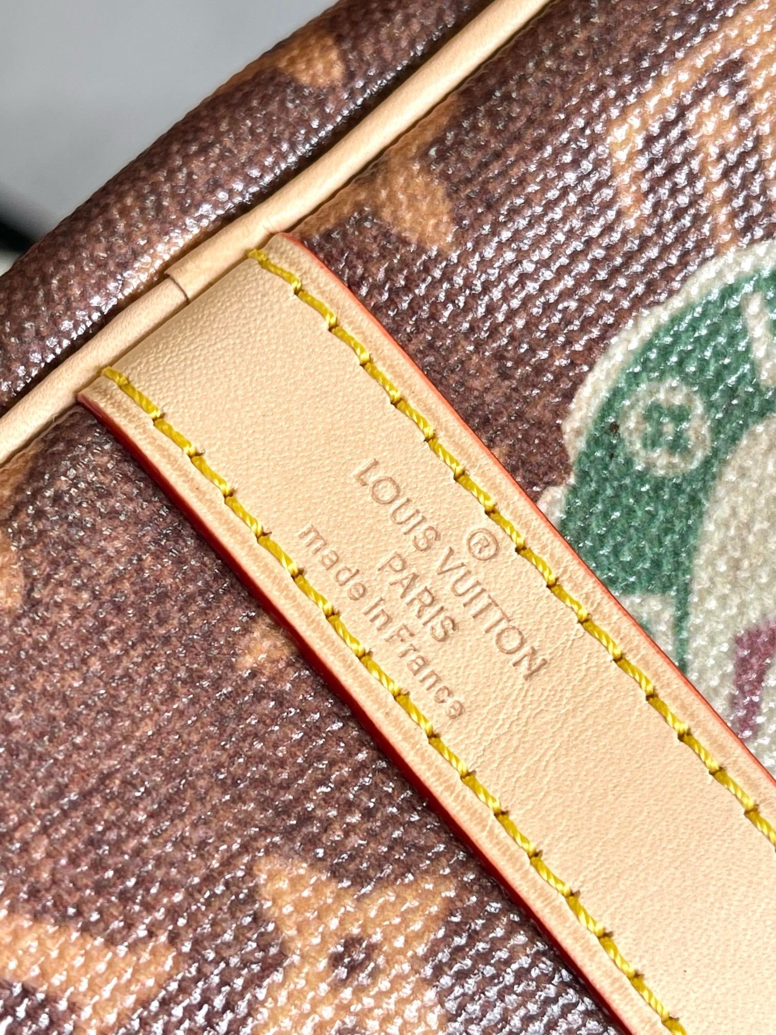 Louis Vuitton Brown with Labels Speedy 30 - Image 7