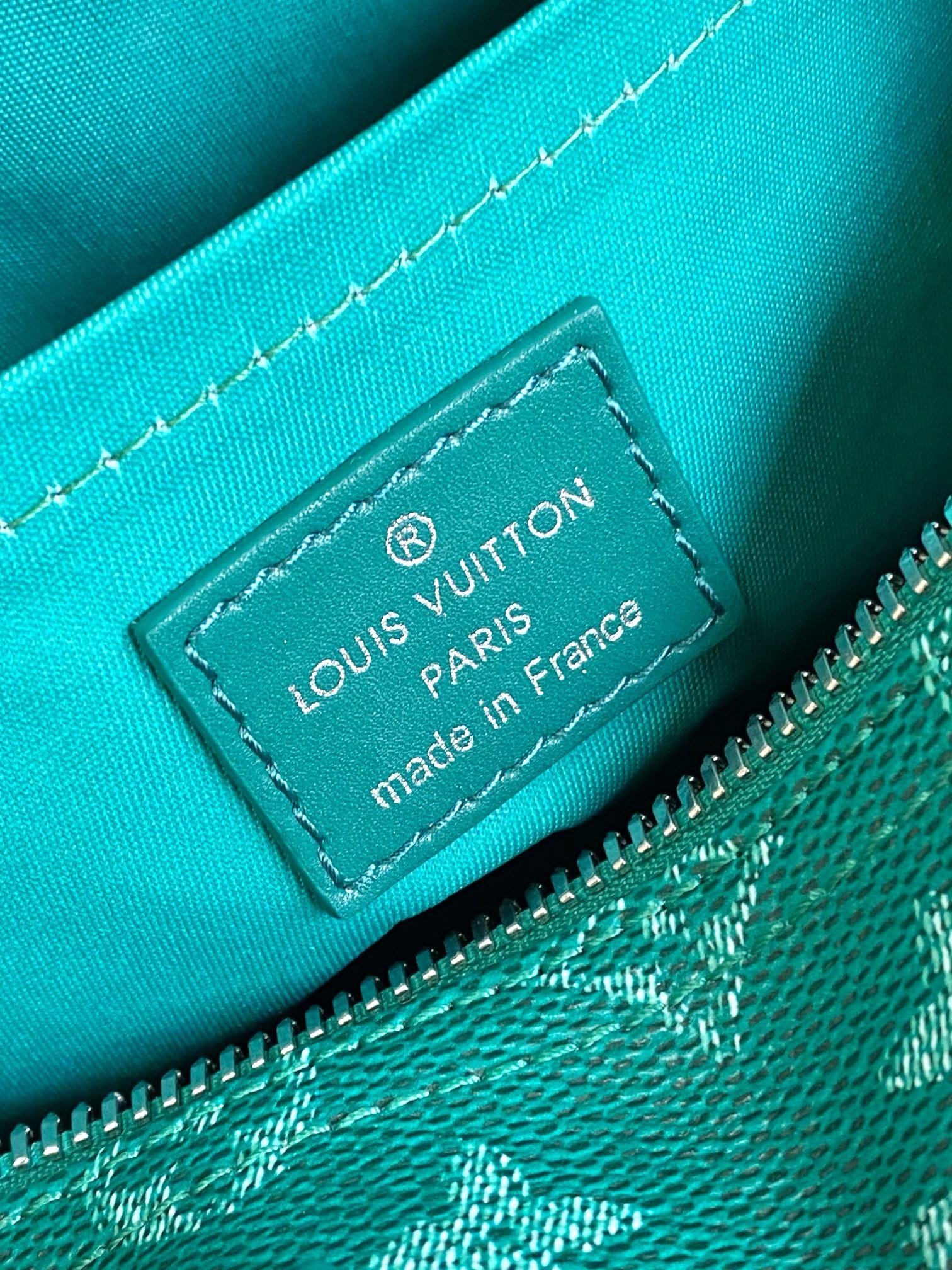 Louis Vuitton Teal Green Speedy 25 - Image 9