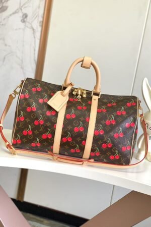 Louis Vuitton Brown Keepall