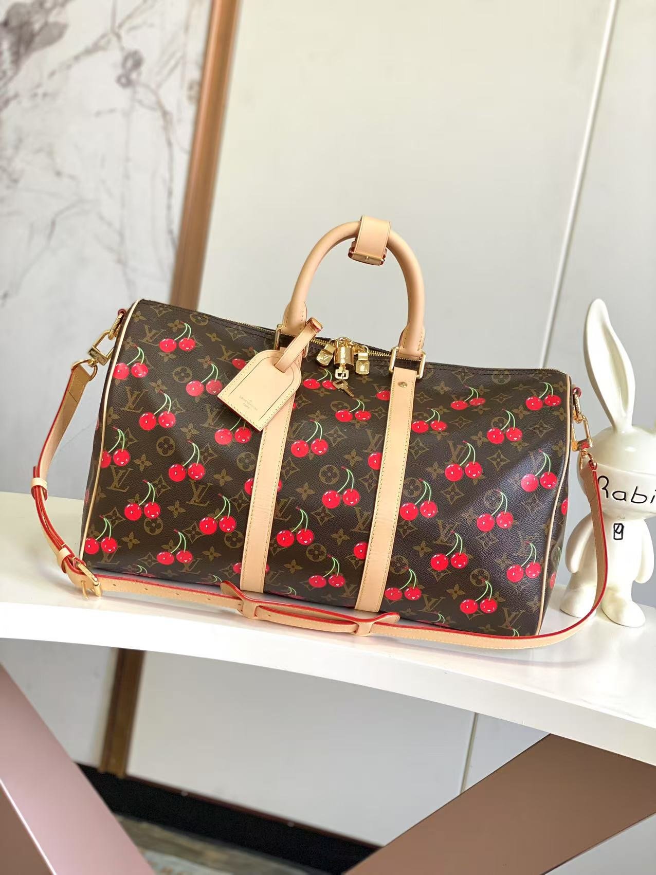 Louis Vuitton Brown Keepall