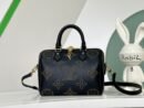 Louis Vuitton Full Black Speedy 25