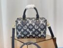 Louis Vuitton Dark Blue Speedy 20
