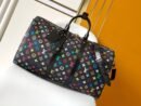 LV x TM Black Keepall Bandoulière 50