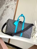 Louis Vuitton Light Black Keepall Bandoulière 55