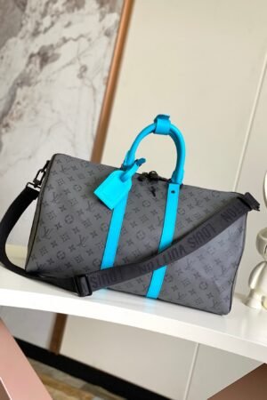 Louis Vuitton Light Black Keepall Bandoulière 55